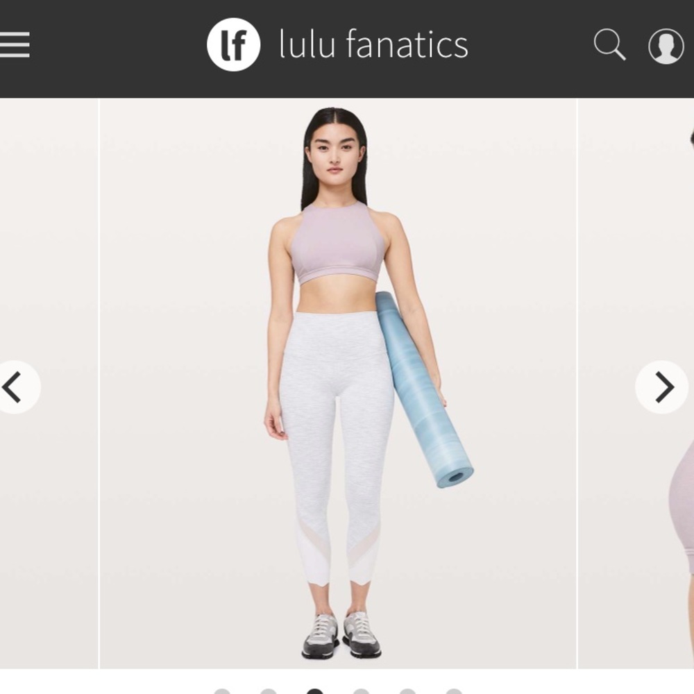 Lululemon Free To Be Serene Bra *High Neck
